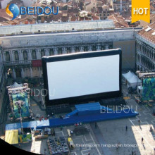 Large TV Cinema Rear Projection Screens Events Inflatable Movie Screen